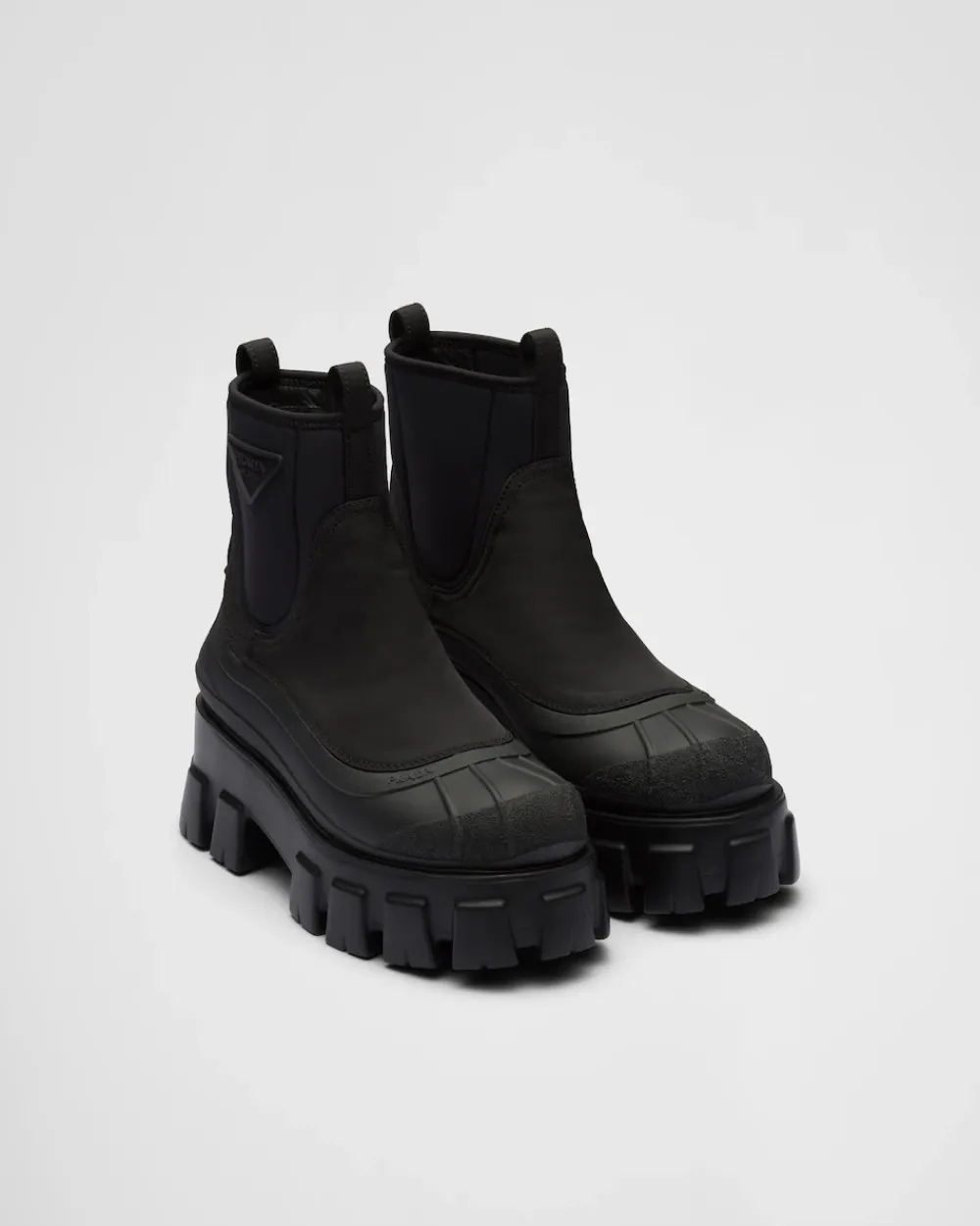 Mujer Prada BOTINAS Y BOTAS^Botas Monolith De Gabardina De Re-nylon