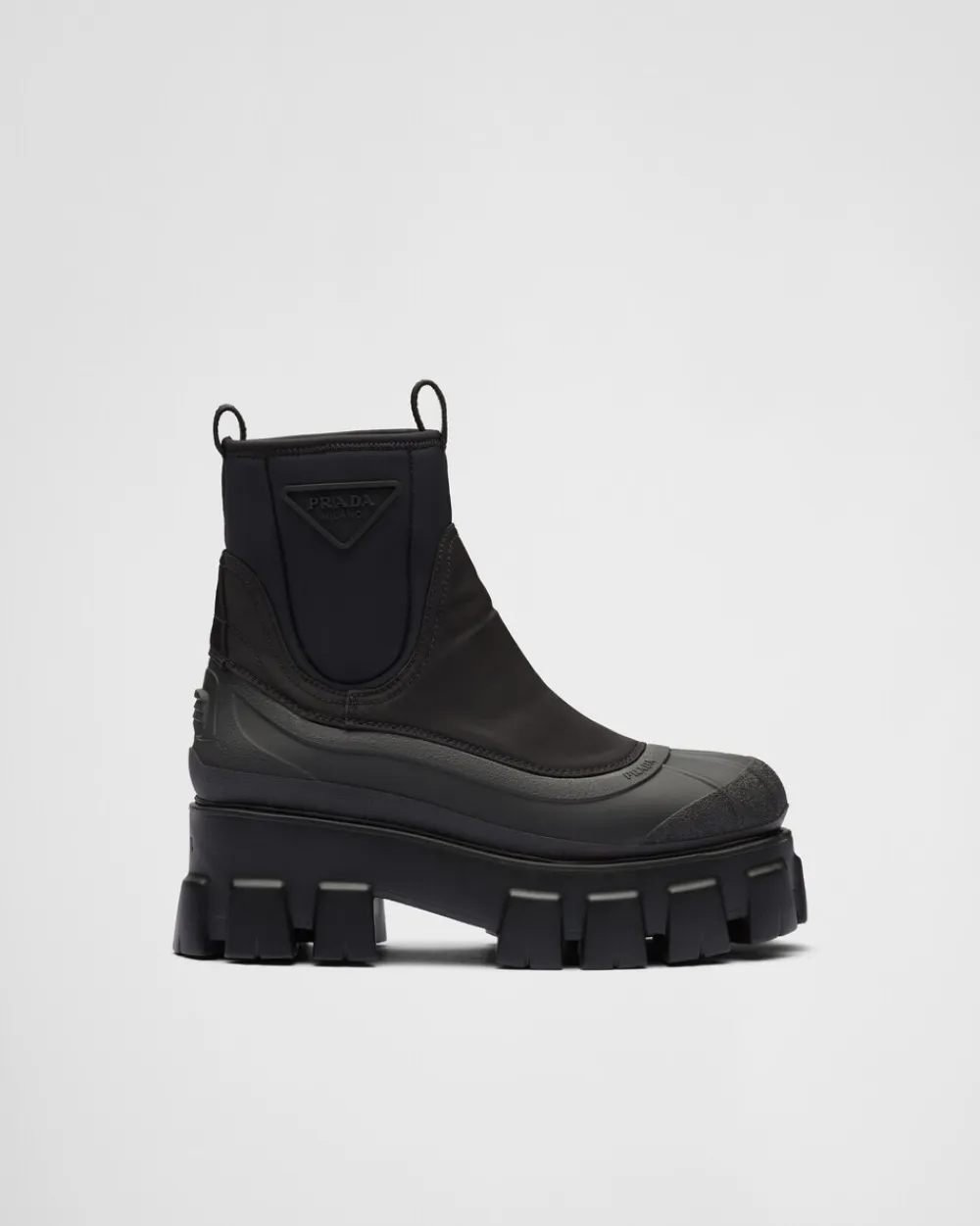 Mujer Prada BOTINAS Y BOTAS^Botas Monolith De Gabardina De Re-nylon
