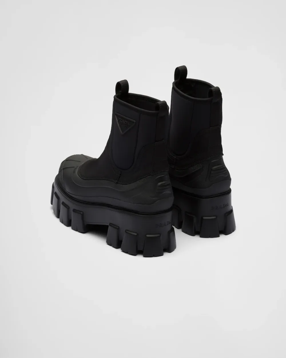 Mujer Prada BOTINAS Y BOTAS^Botas Monolith De Gabardina De Re-nylon