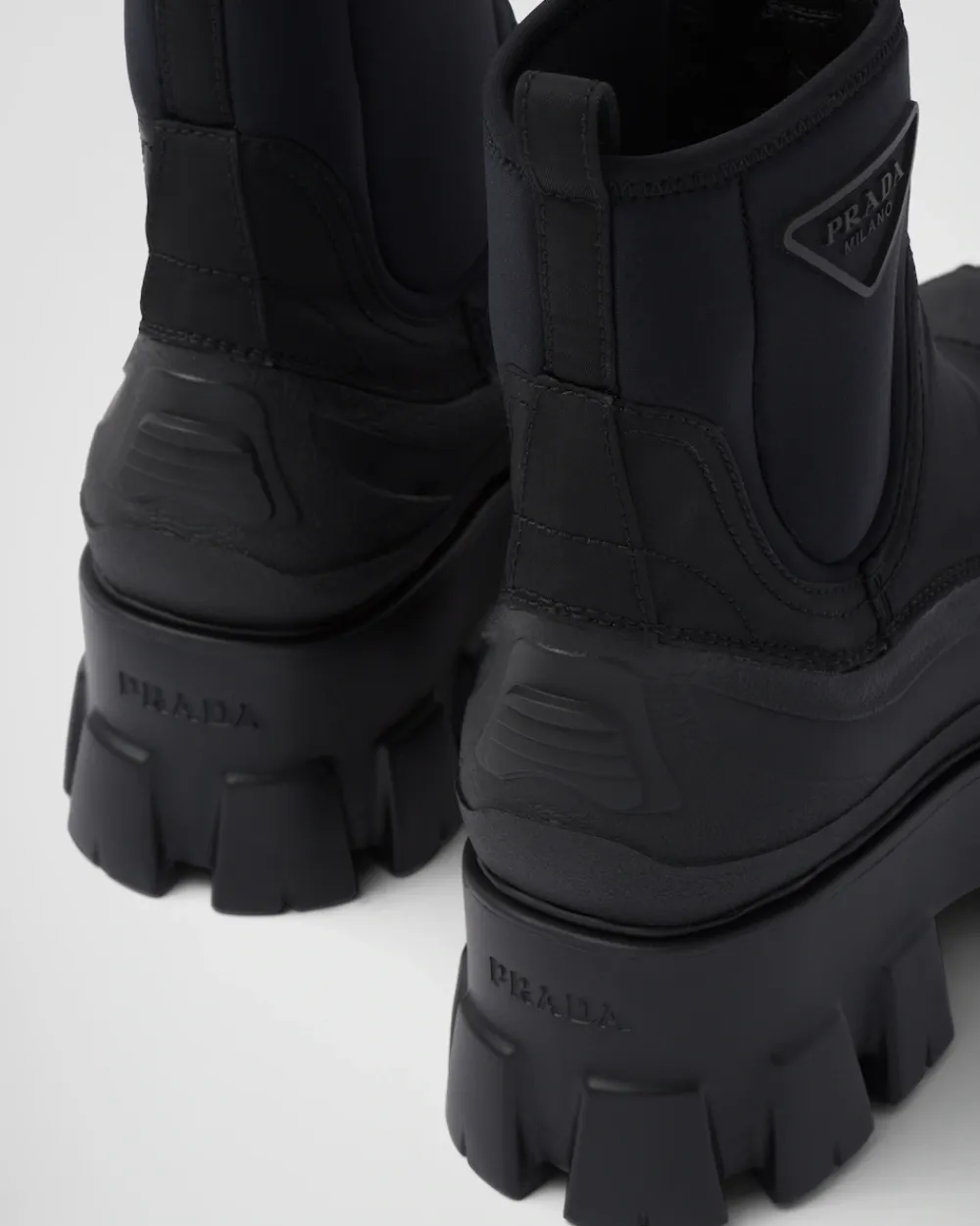 Mujer Prada BOTINAS Y BOTAS^Botas Monolith De Gabardina De Re-nylon