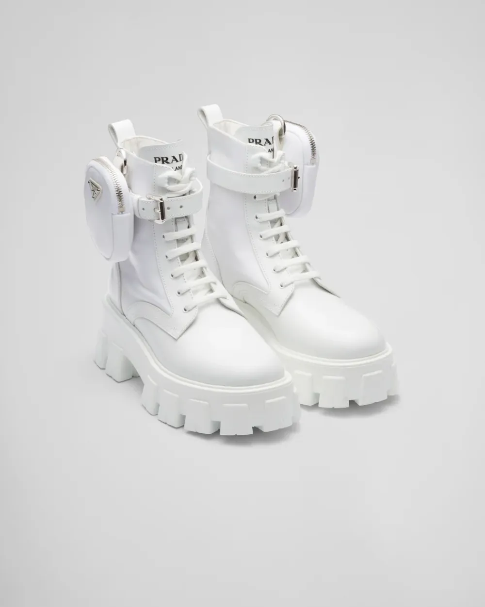 Mujer Prada BOTINAS Y BOTAS^Botas Monolith De Re-nylon Y Piel