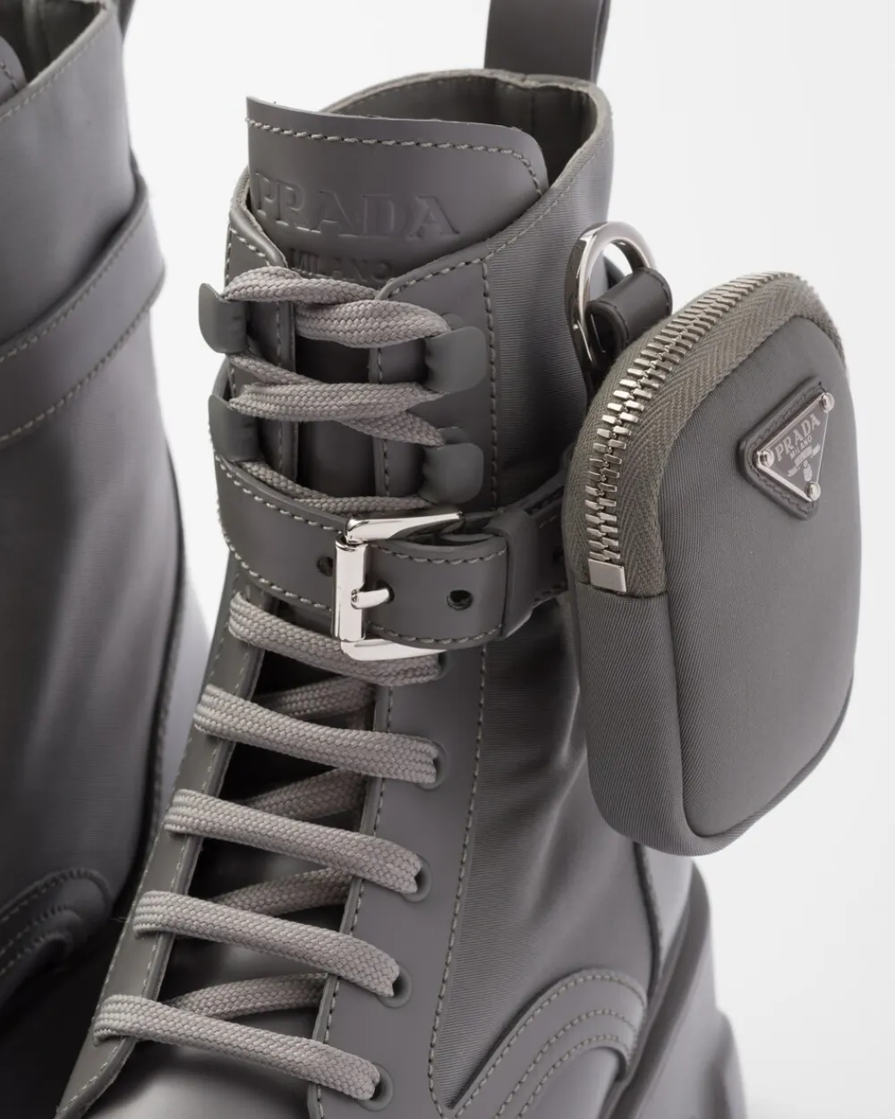 Mujer Prada BOTINAS Y BOTAS^Botas Monolith De Re-nylon Y Piel