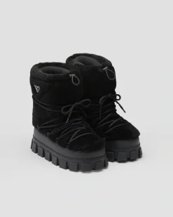 Hombre Prada BOTAS^Botines Après-ski De Borreguillo