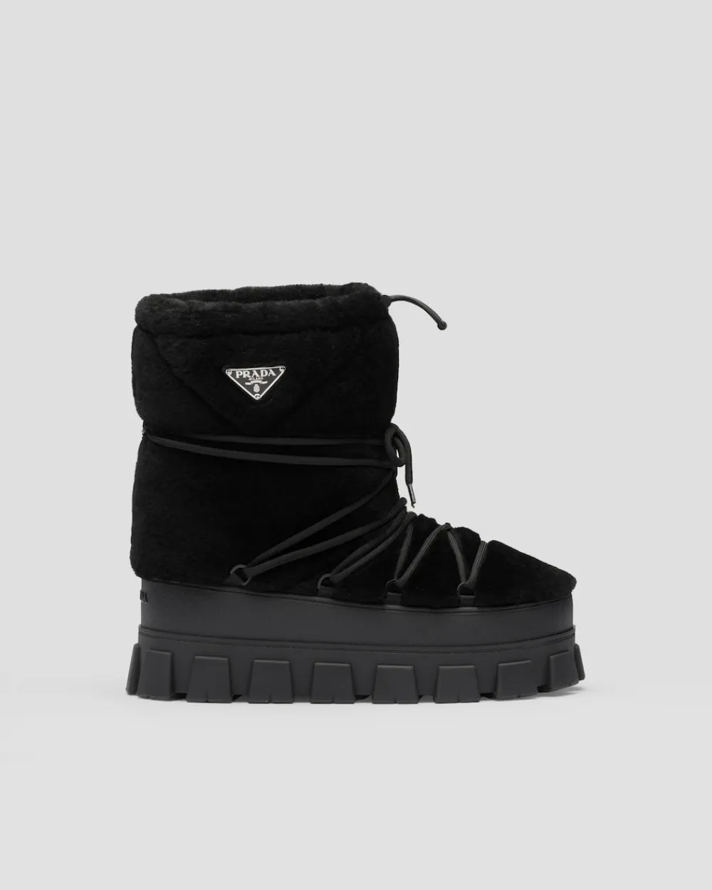 Hombre Prada BOTAS^Botines Après-ski De Borreguillo