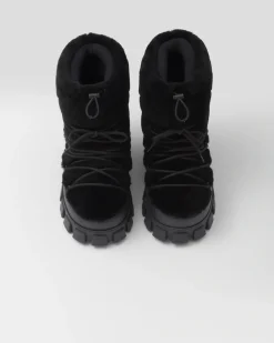 Hombre Prada BOTAS^Botines Après-ski De Borreguillo