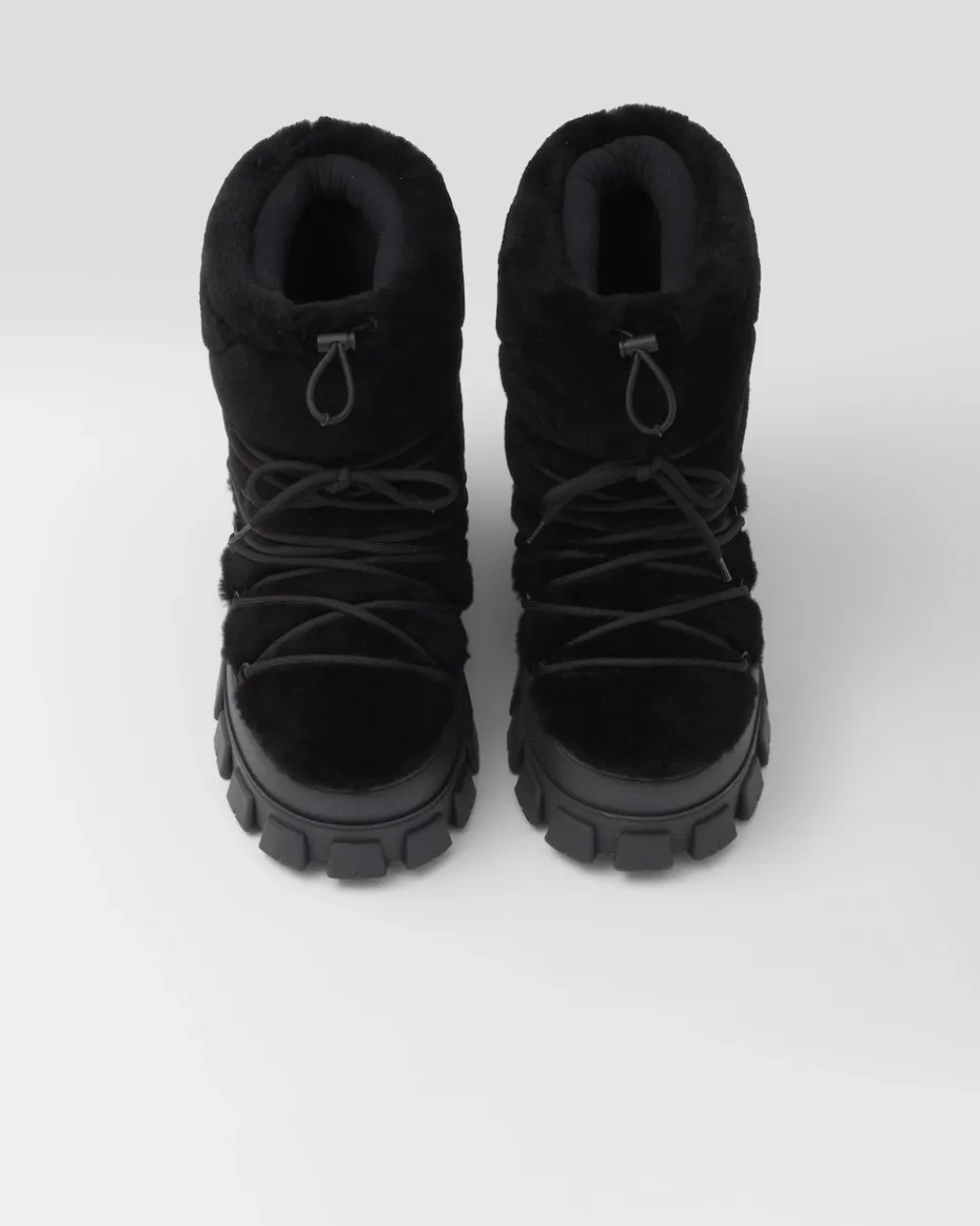 Hombre Prada BOTAS^Botines Après-ski De Borreguillo