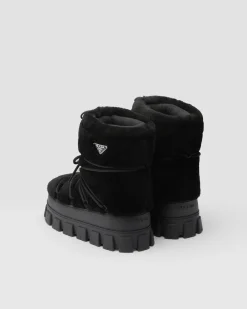 Hombre Prada BOTAS^Botines Après-ski De Borreguillo