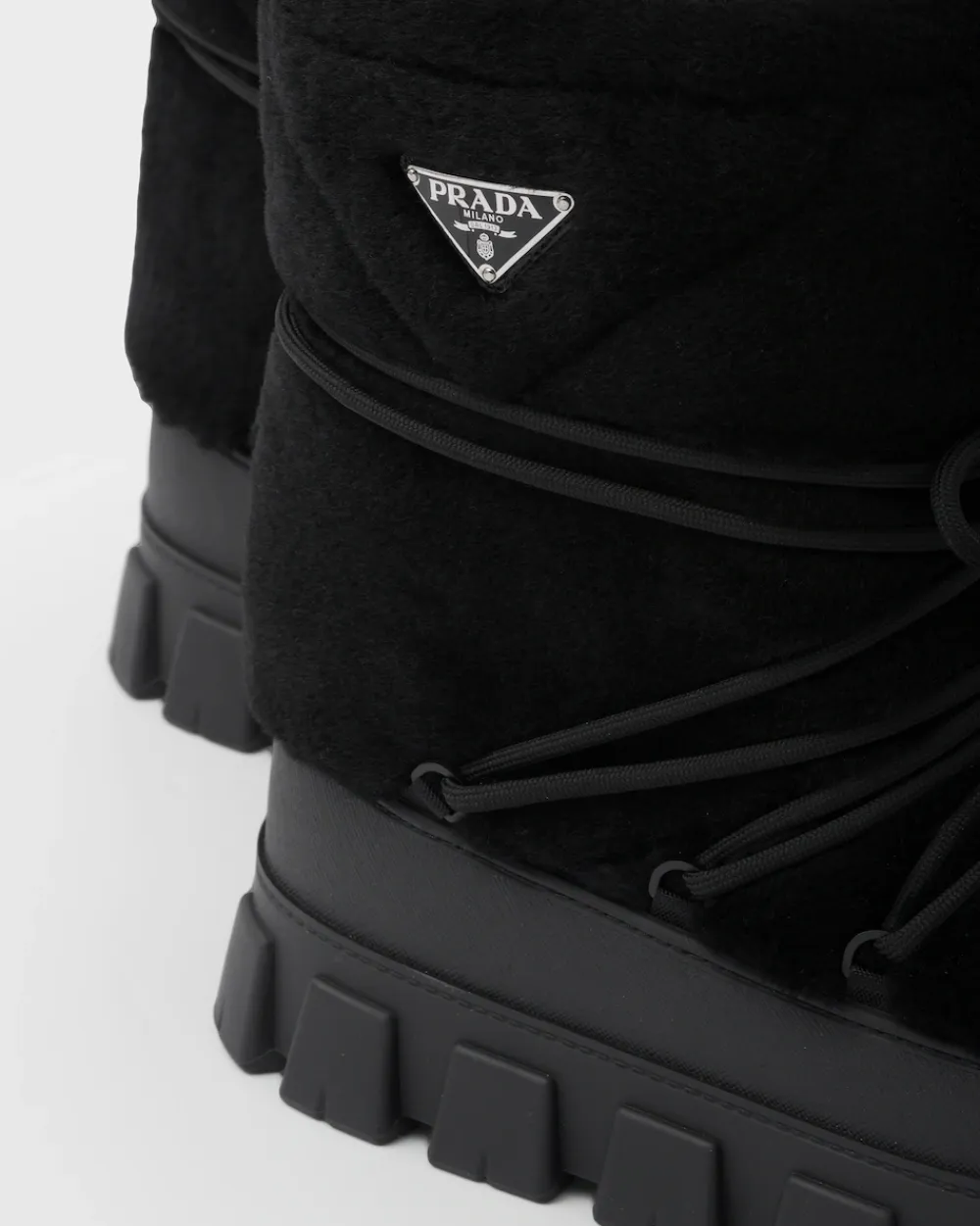 Hombre Prada BOTAS^Botines Après-ski De Borreguillo