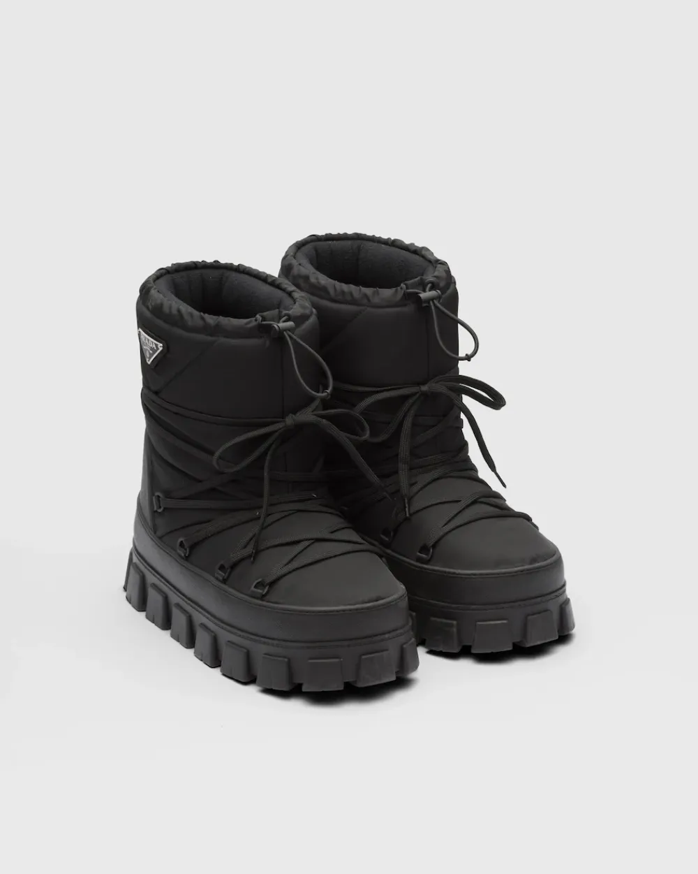 Hombre Prada COLECCIÓN MASCULINA|BOTAS^Botines Après-ski De Gabardina De Re-nylon