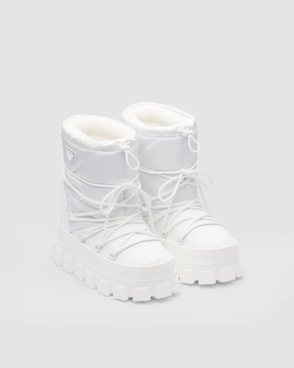 Hombre Prada COLECCIÓN MASCULINA|BOTAS^Botines Après-ski De Gabardina De Re-nylon