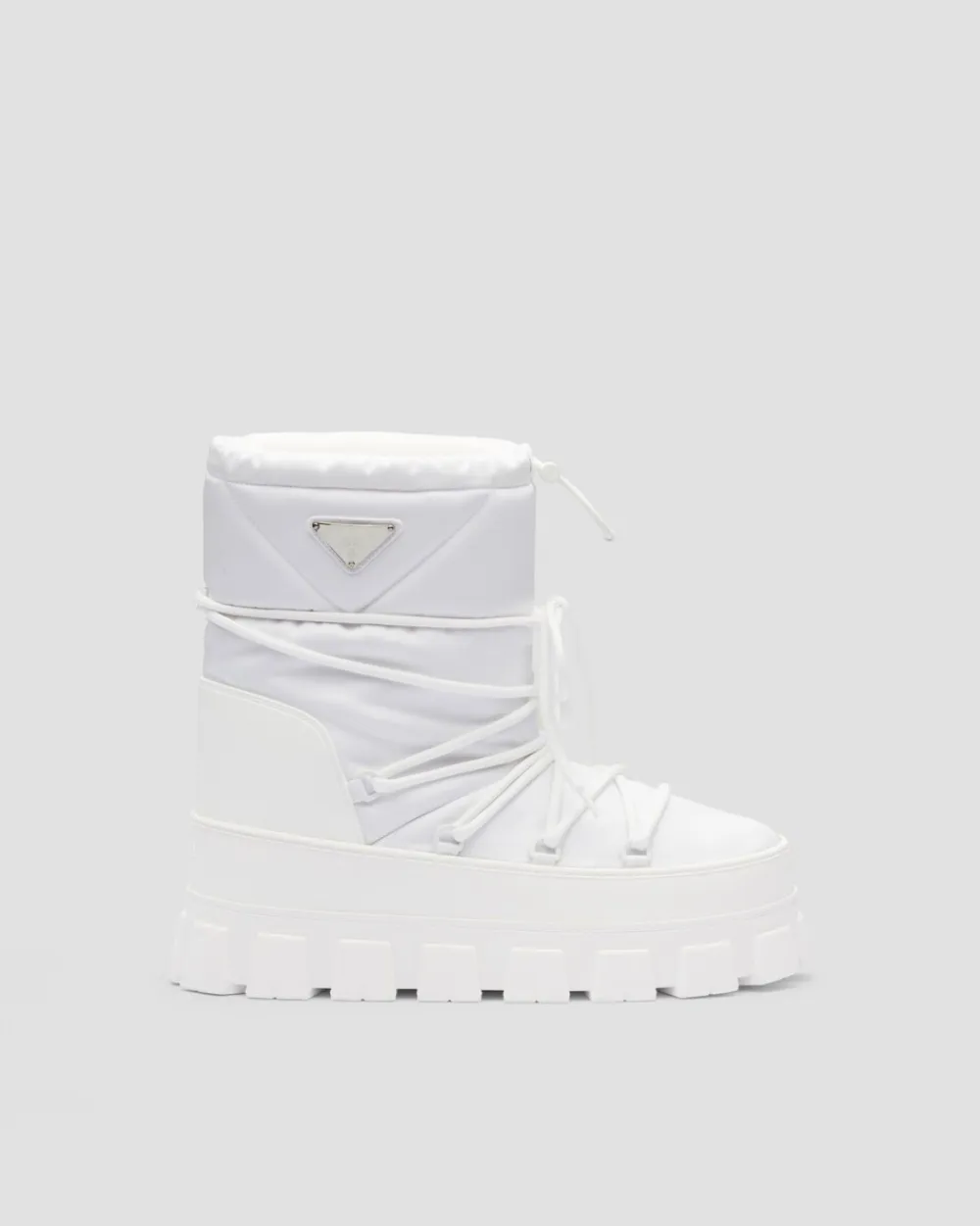 Hombre Prada COLECCIÓN MASCULINA|BOTAS^Botines Après-ski De Gabardina De Re-nylon