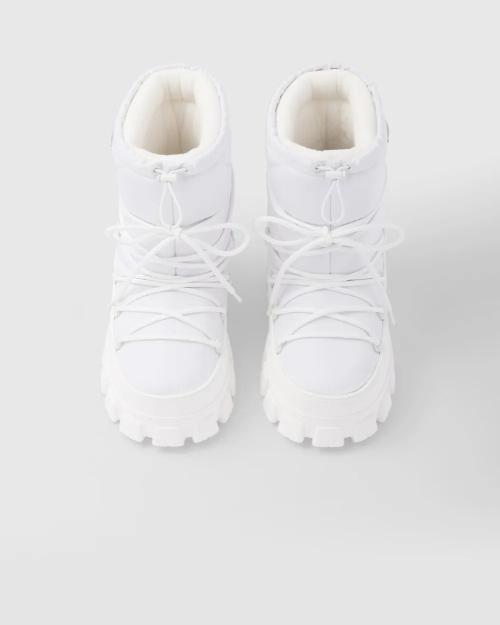 Hombre Prada COLECCIÓN MASCULINA|BOTAS^Botines Après-ski De Gabardina De Re-nylon