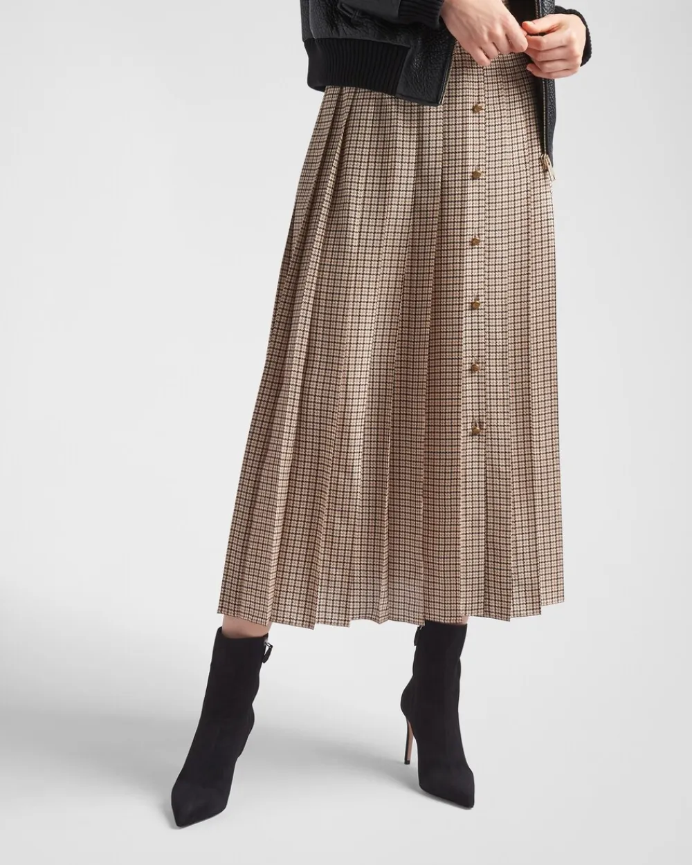 Mujer Prada BOTINAS Y BOTAS^Botines De Ante De Tacón Alto