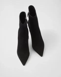 Mujer Prada BOTINAS Y BOTAS^Botines De Ante De Tacón Alto