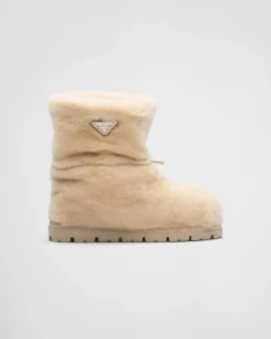 Mujer Prada BOTINAS Y BOTAS^Botines De Borreguillo