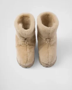 Mujer Prada BOTINAS Y BOTAS^Botines De Borreguillo