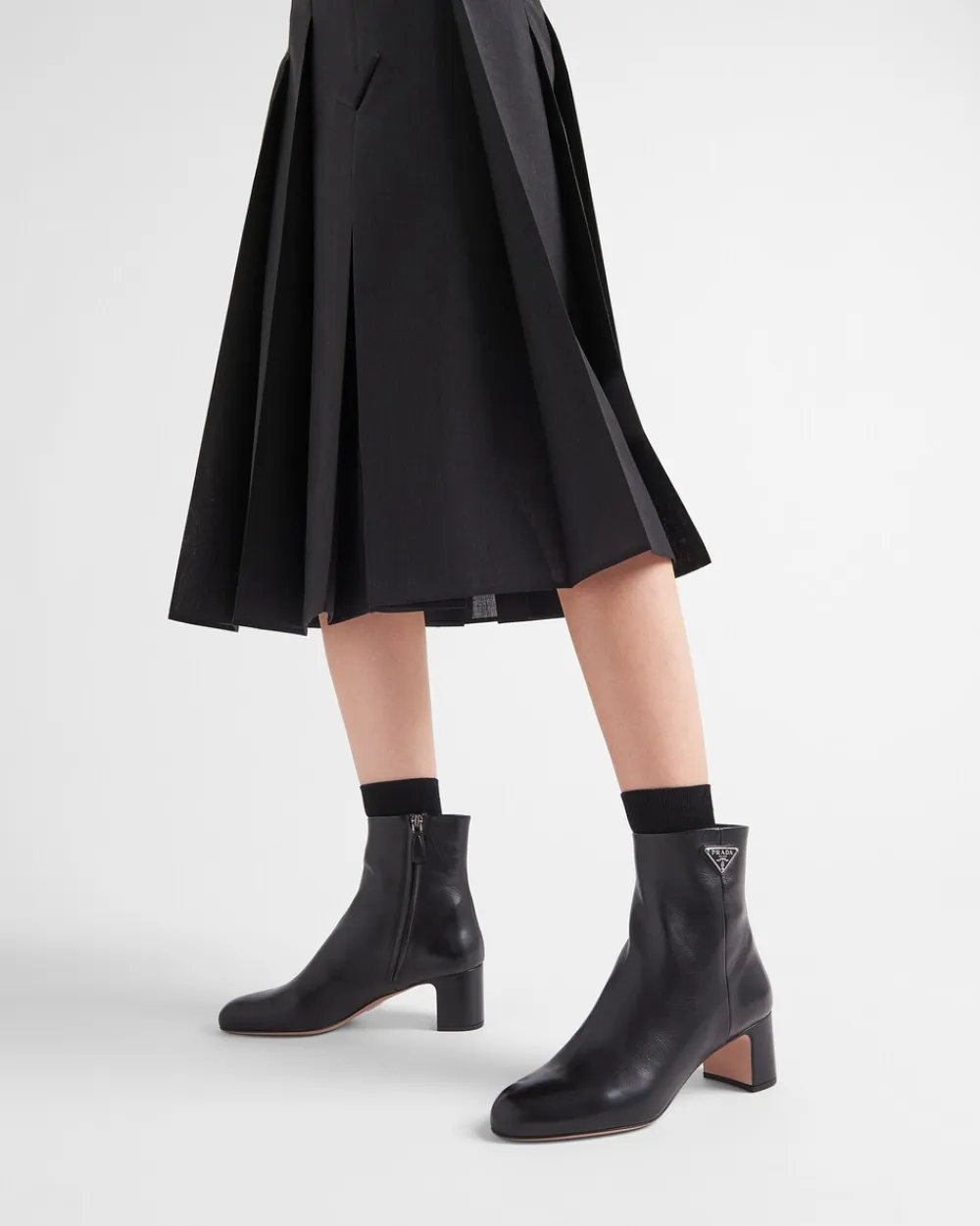 Mujer Prada BOTINAS Y BOTAS^Botines De Piel
