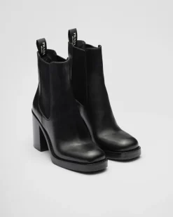 Mujer Prada BOTINAS Y BOTAS^Botines De Piel
