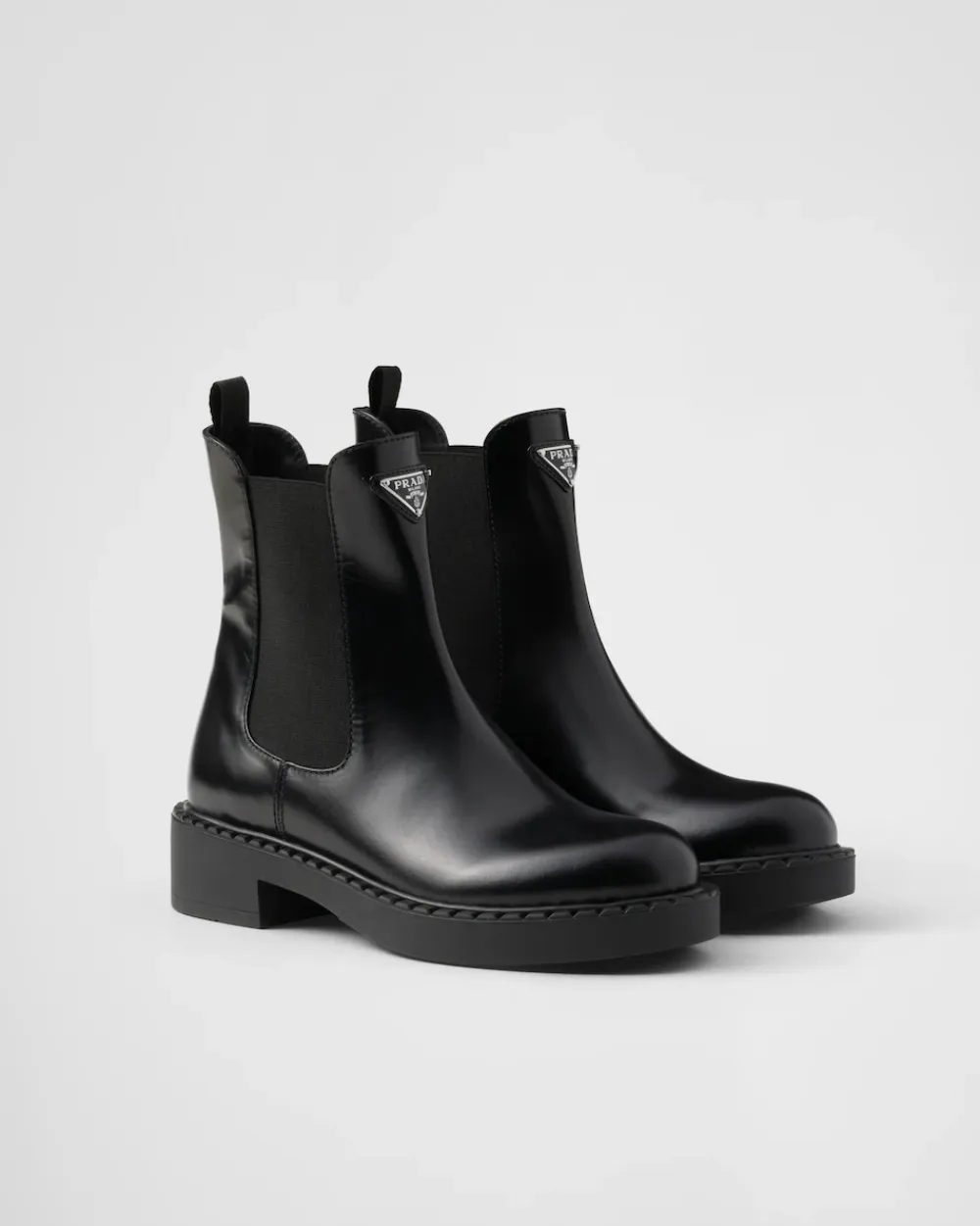 Mujer Prada BOTINAS Y BOTAS^Botines De Piel Cepillada