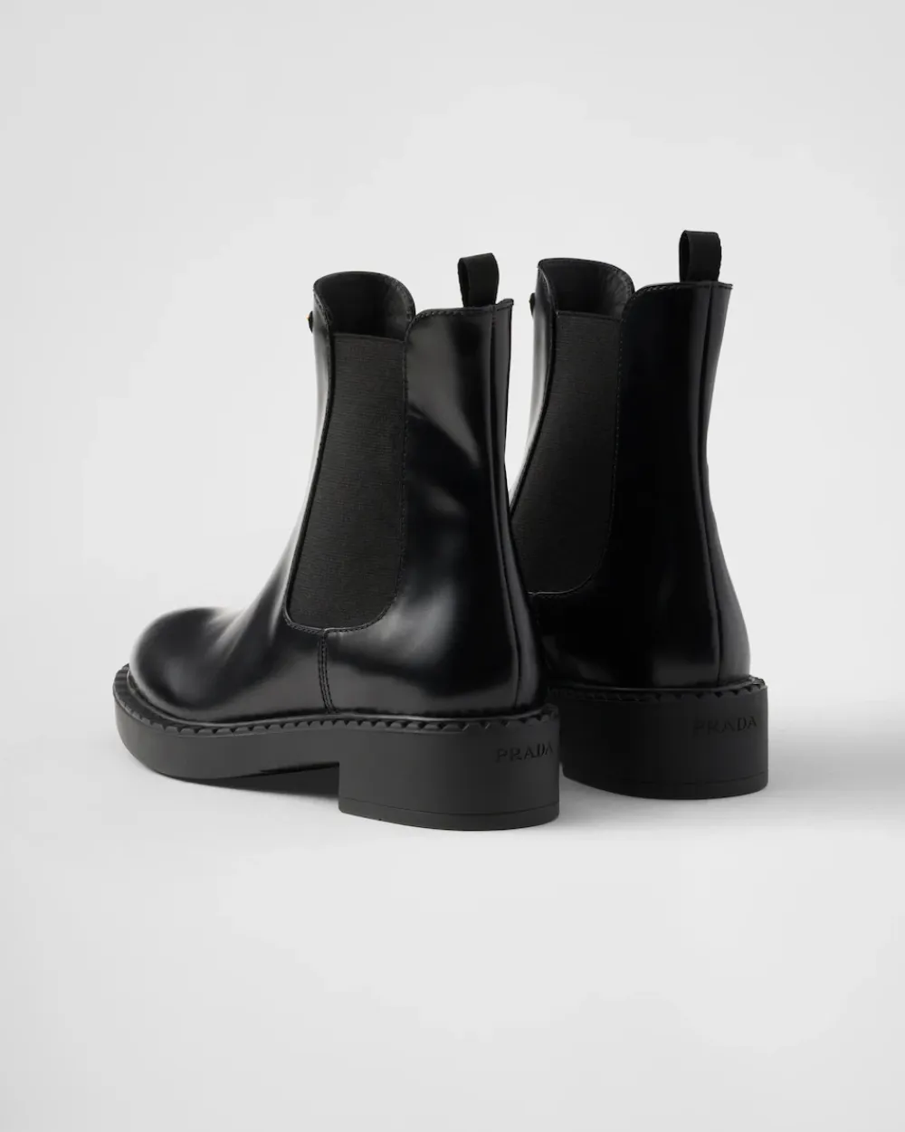 Mujer Prada BOTINAS Y BOTAS^Botines De Piel Cepillada