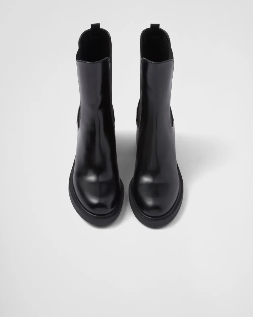 Mujer Prada BOTINAS Y BOTAS^Botines De Piel Cepillada Con Tacón