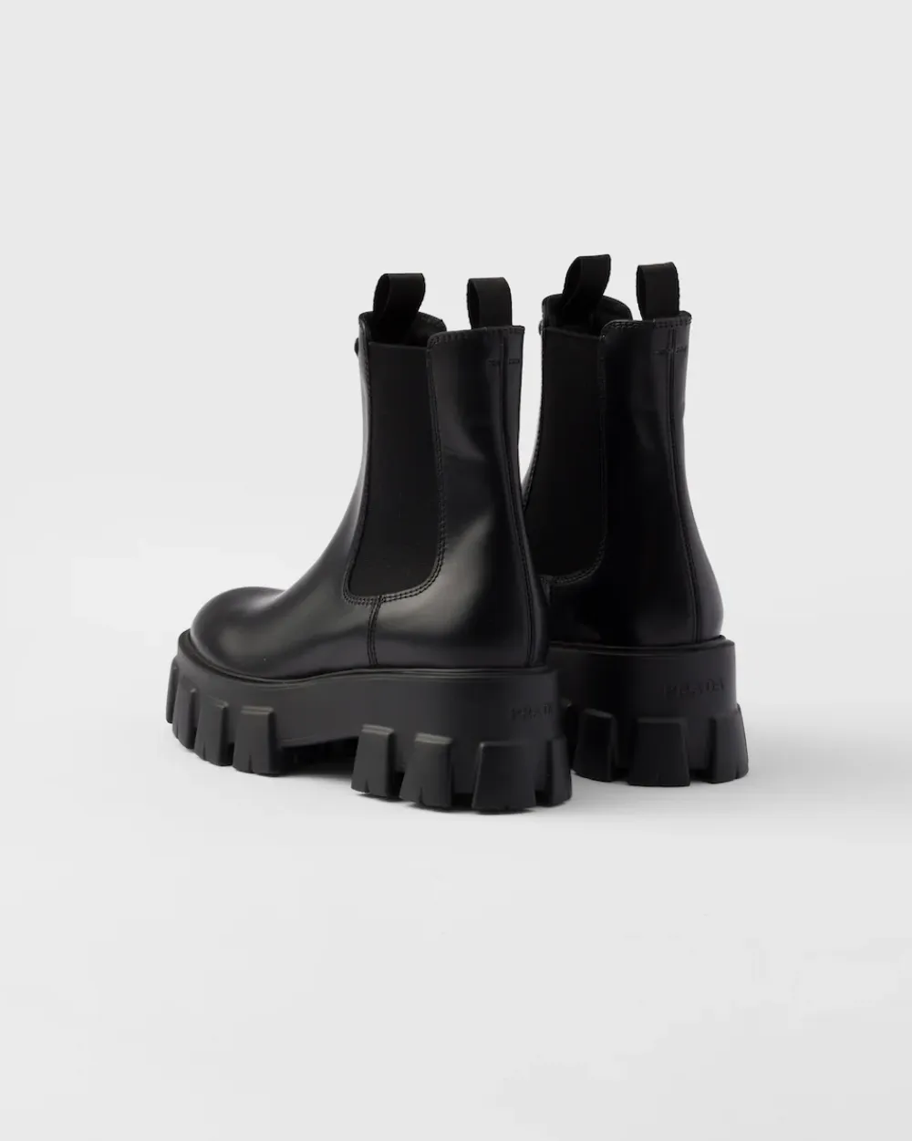 Mujer Prada BOTINAS Y BOTAS^Botines De Piel Cepillada Monolith