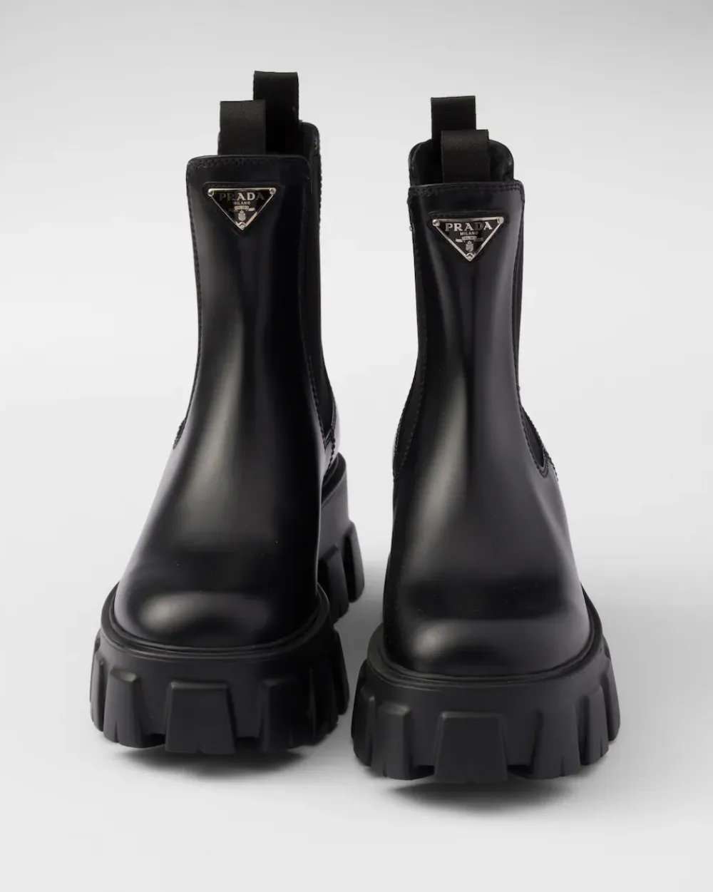 Mujer Prada BOTINAS Y BOTAS^Botines De Piel Cepillada Monolith
