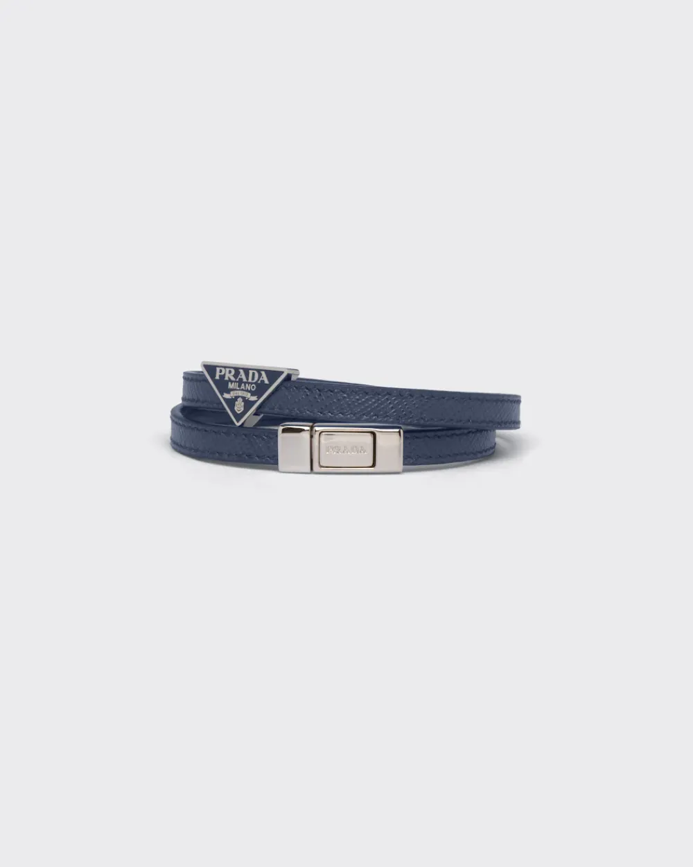 Hombre Prada JOYAS DE FANTASÍA^Brazalete De Piel Saffiano