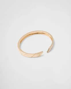 Mujer/Hombre Prada COLECCIÓN DE JOYERÍA ELEGANTE|COLECCIÓN DE JOYERÍA ELEGANTE^Brazalete Eternal Gold De Oro Amarillo