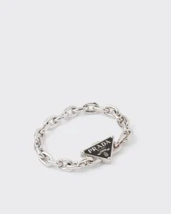 Hombre Prada JOYAS DE PLATA^Brazalete Symbole