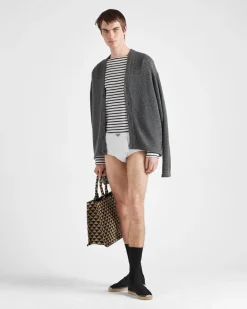 Hombre Prada PANTALONES Y BERMUDAS^Bóxers De Algodón