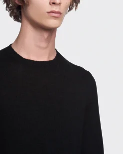 Hombre Prada TEJIDOS DE PUNTO^Cable-knit Cashmere Crew-neck Sweater