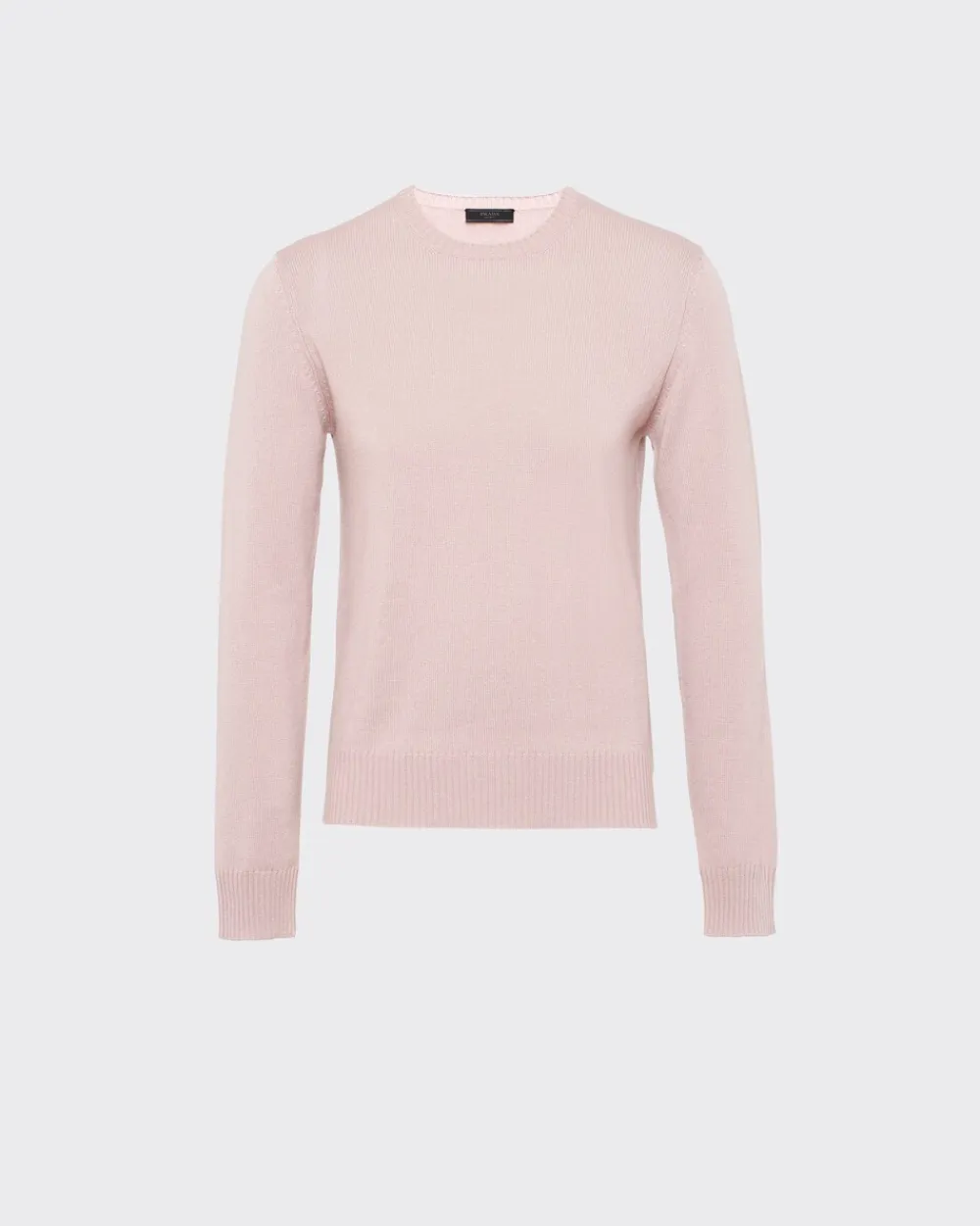Hombre Prada TEJIDOS DE PUNTO^Cable-knit Cashmere Crew-neck Sweater