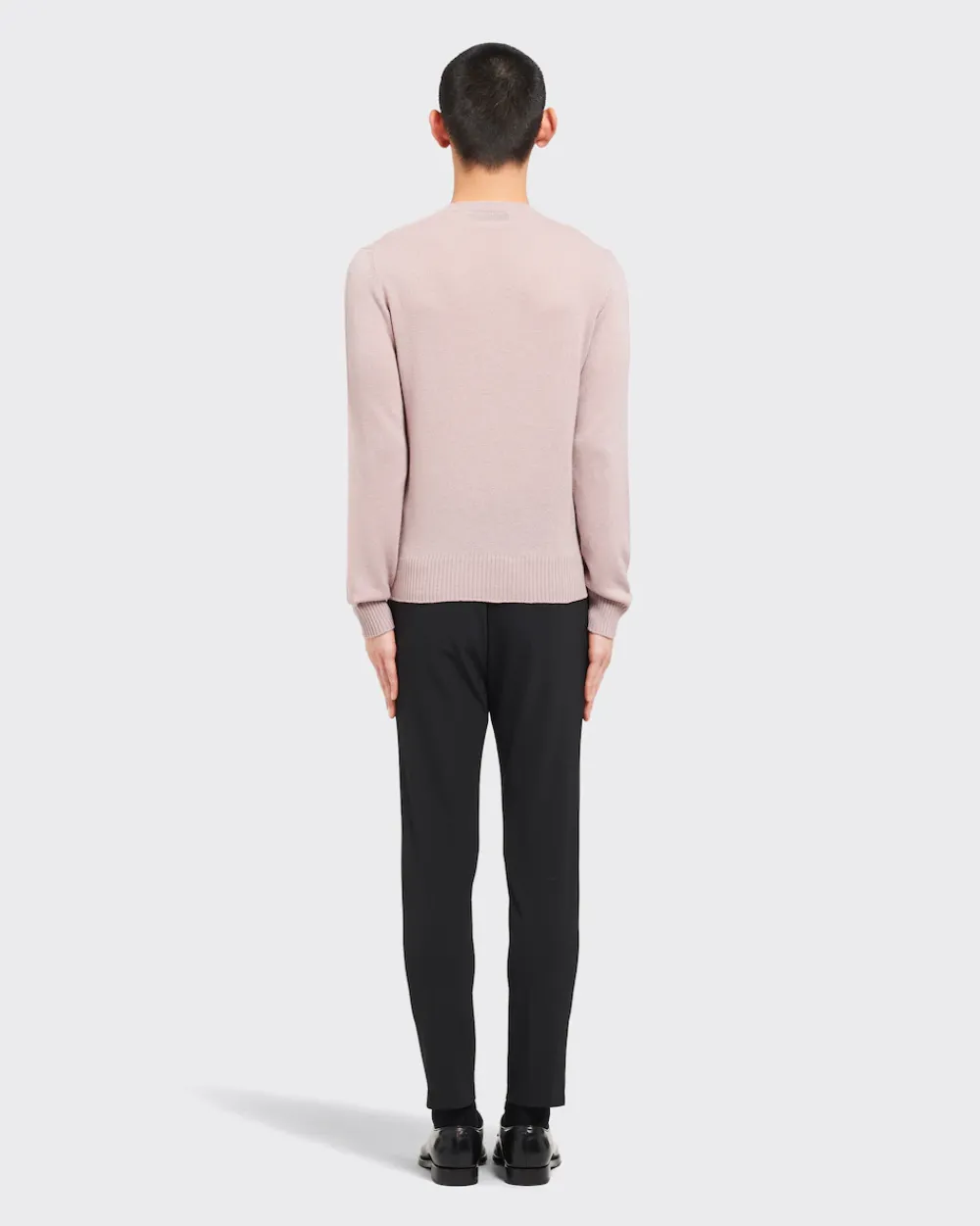Hombre Prada TEJIDOS DE PUNTO^Cable-knit Cashmere Crew-neck Sweater