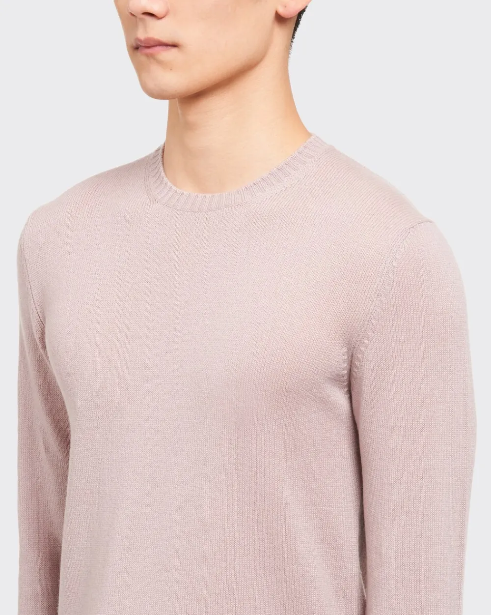 Hombre Prada TEJIDOS DE PUNTO^Cable-knit Cashmere Crew-neck Sweater