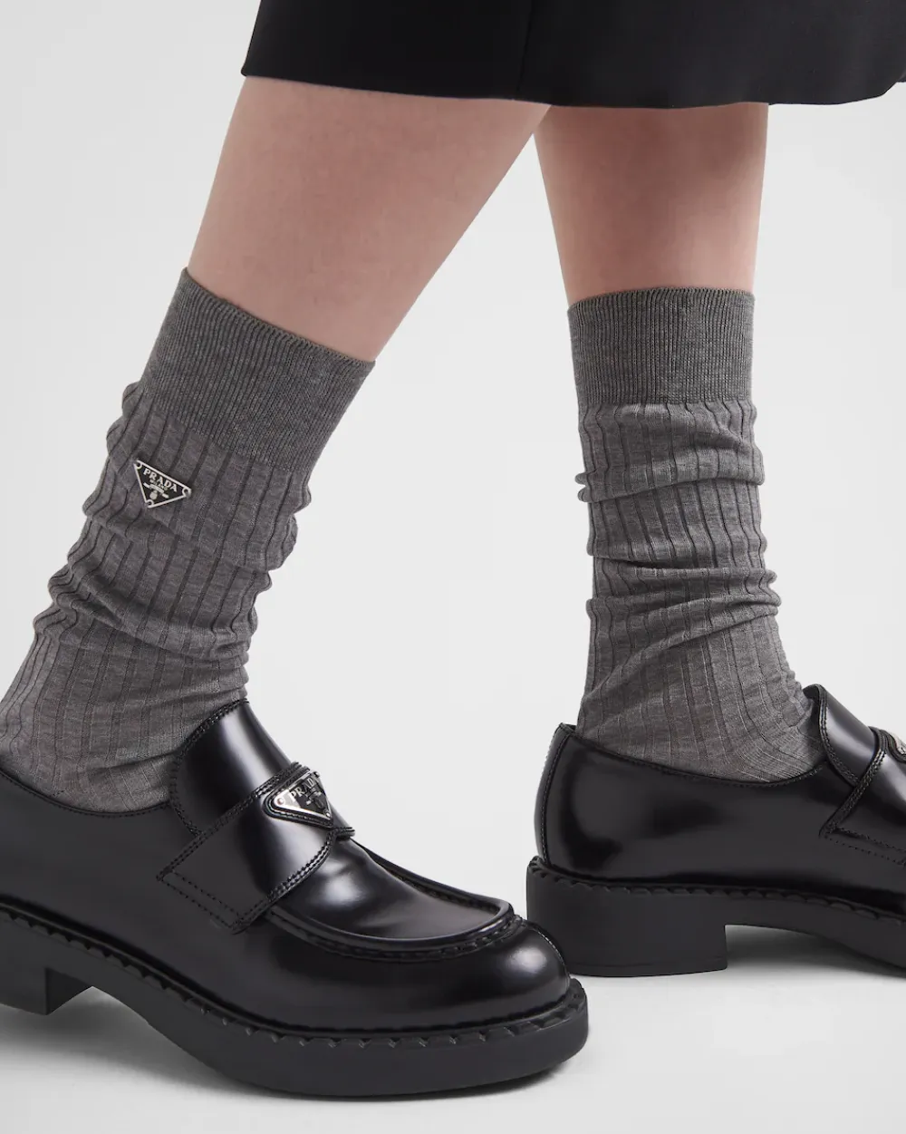 Mujer Prada PIJAMAS Y ROPA INTERIOR^Calcetines De Algodón