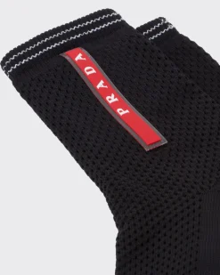 Mujer Prada ACCESORIOS^Calcetines De Poliéster