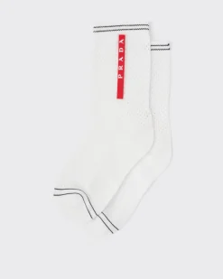 Mujer Prada ACCESORIOS^Calcetines De Poliéster
