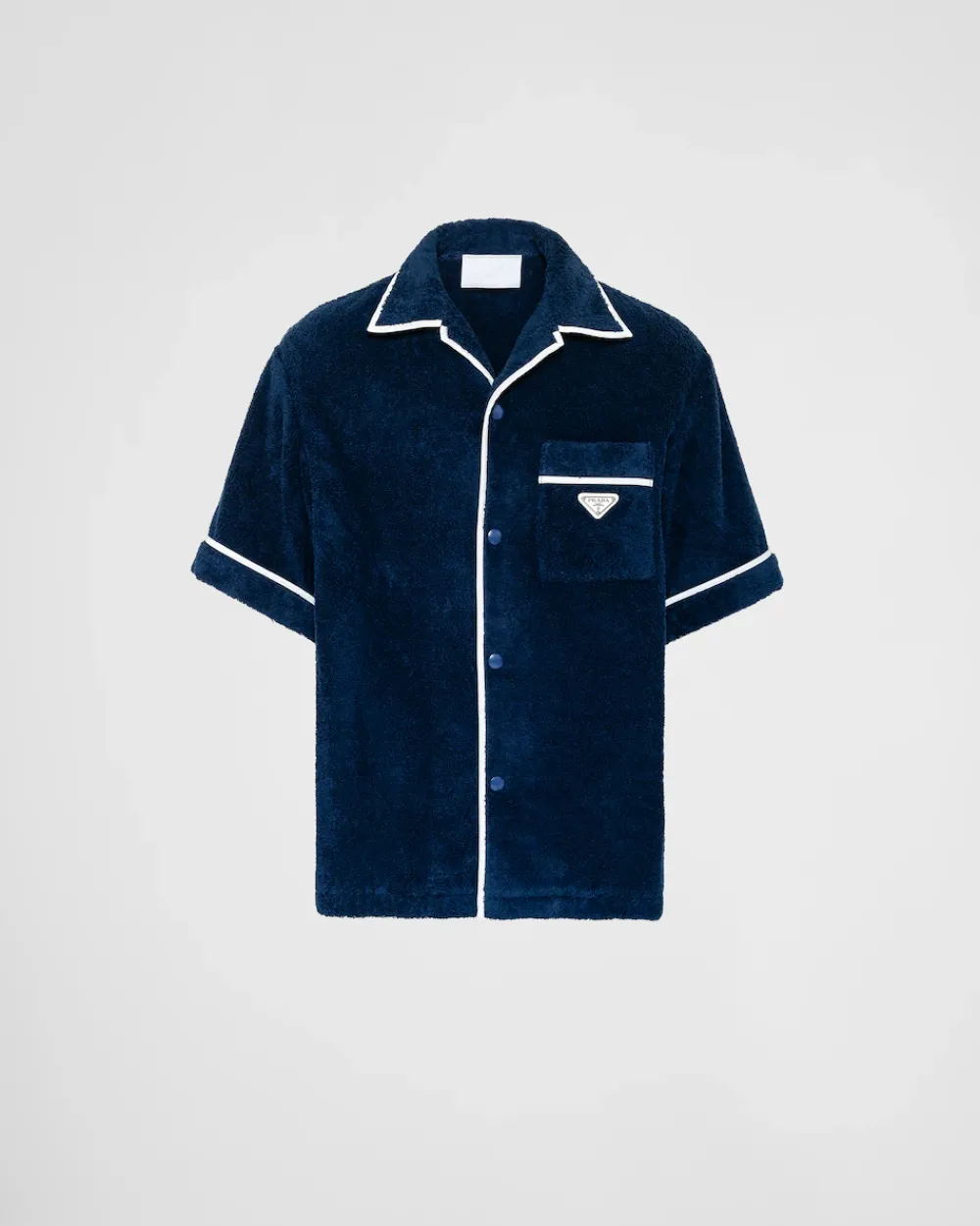 Hombre Prada CAMISAS^Camisa Bowling De Algodón