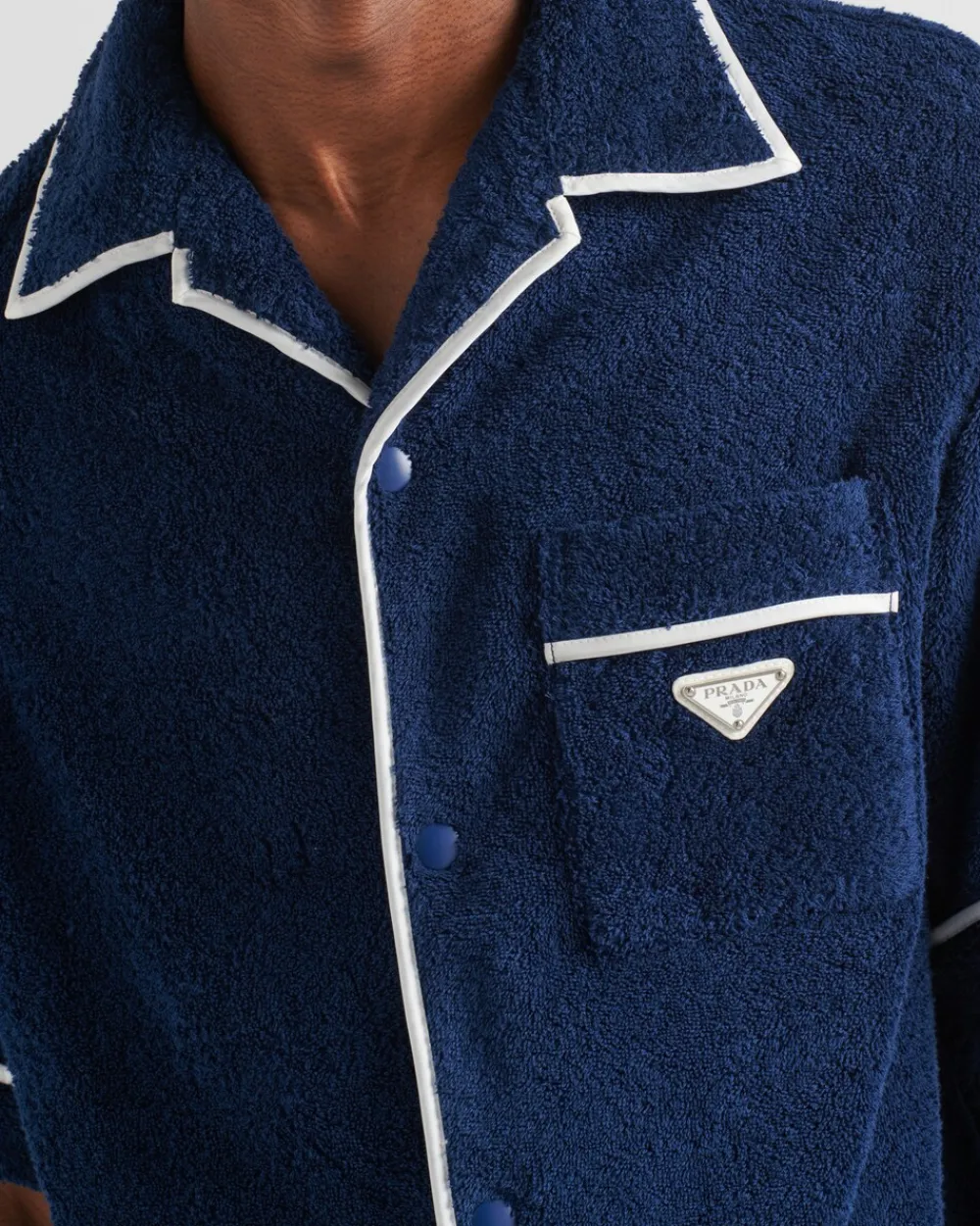 Hombre Prada CAMISAS^Camisa Bowling De Algodón