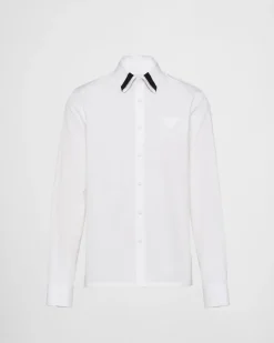 Hombre Prada CAMISAS^Camisa De Algodón