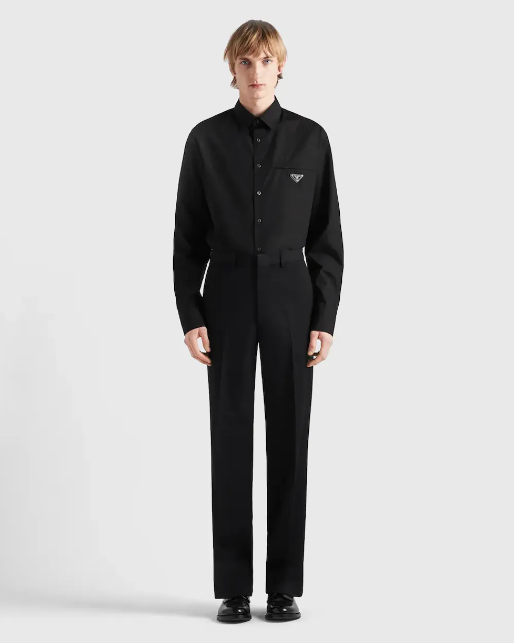 Hombre Prada CAMISAS^Camisa De Algodón
