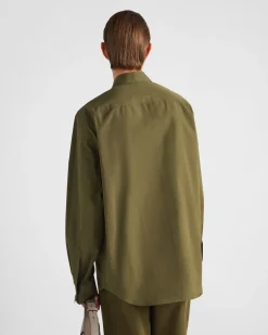 Hombre Prada CAMISAS^Camisa De Algodón
