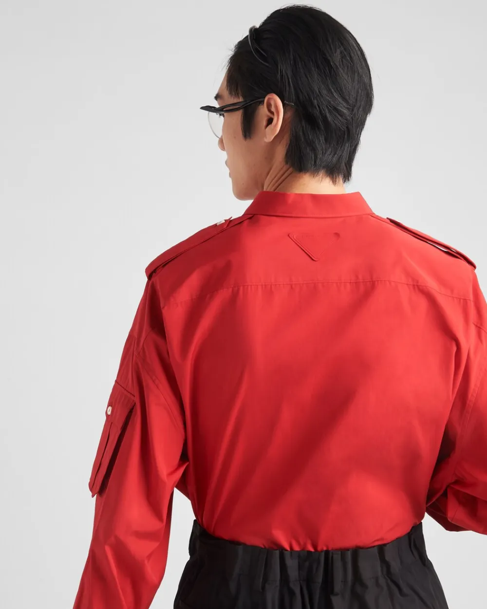 Hombre Prada CAMISAS^Camisa De Algodón