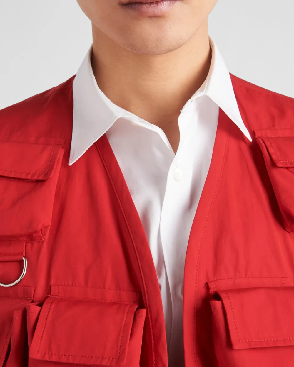Hombre Prada CAMISAS^Camisa De Algodón