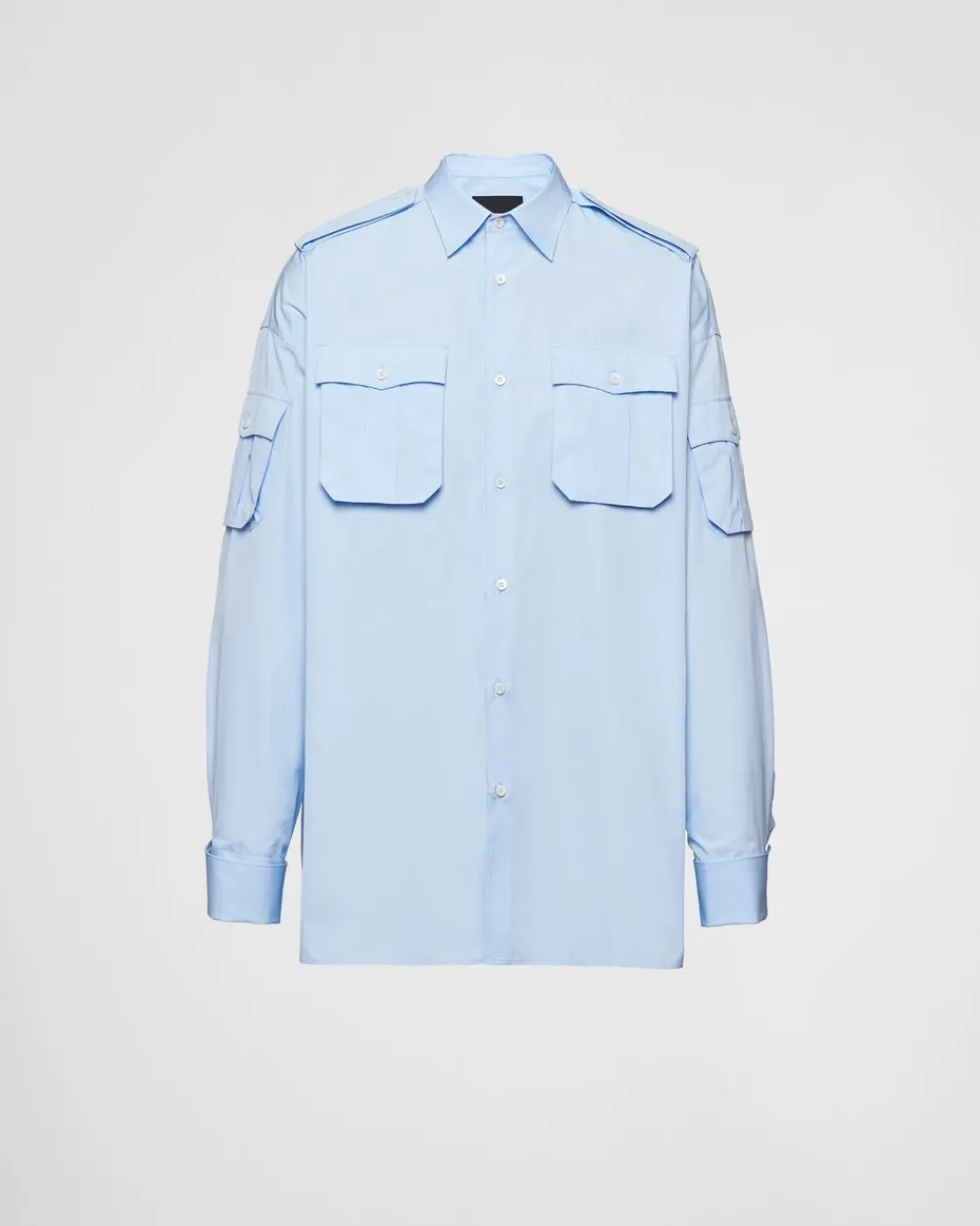 Hombre Prada CAMISAS^Camisa De Algodón