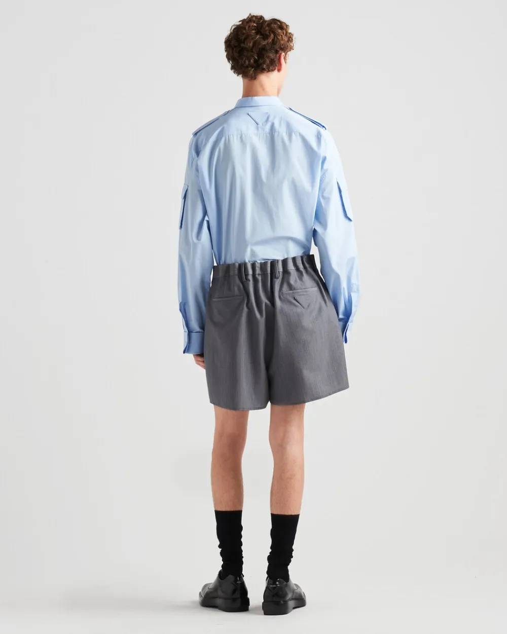 Hombre Prada CAMISAS^Camisa De Algodón