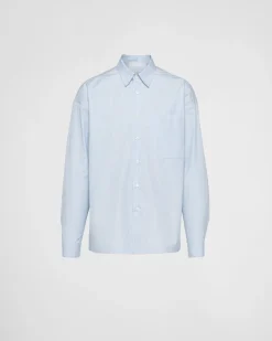 Hombre Prada CAMISAS^Camisa De Algodón