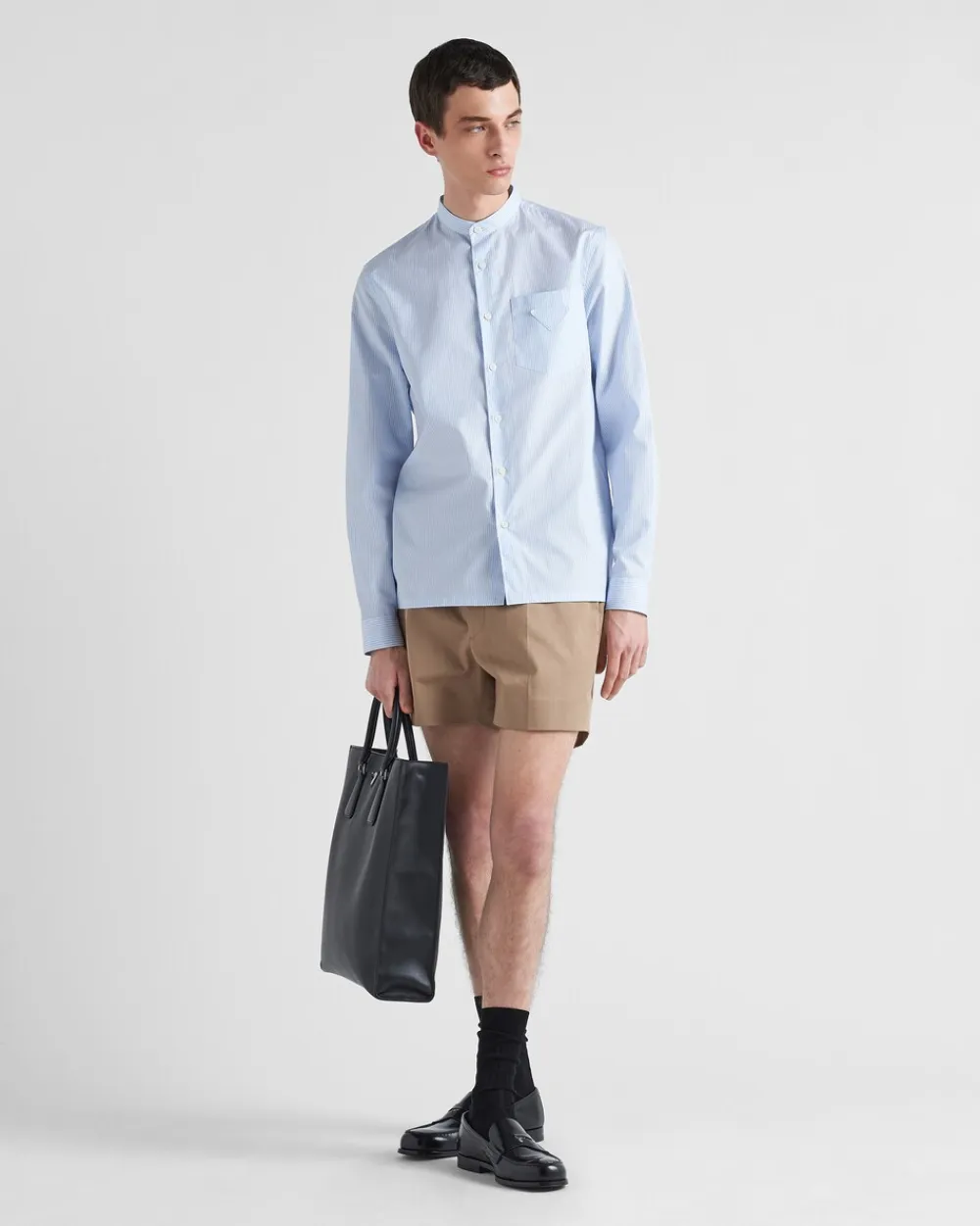 Hombre Prada CAMISAS^Camisa De Algodón