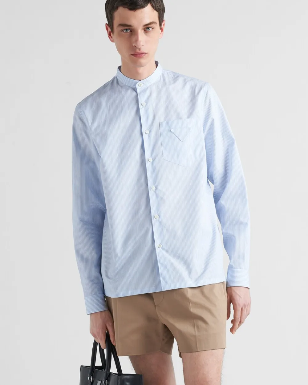 Hombre Prada CAMISAS^Camisa De Algodón